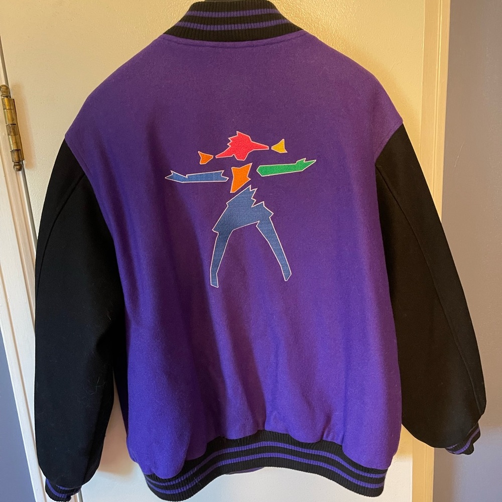 90s Vintage American Girl Varsity Jacket